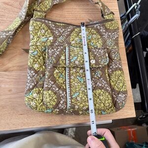 Vera Bradley Quilted Crossbody Bag + Matching Cosmetic Pouch Set